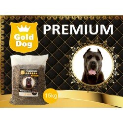 Karma GOLD DOG Premium 15kg woło i ryż rasy średnie