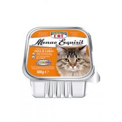 Perfecto Cat Menue Exquisit 100g - Kaczka + wątróbka